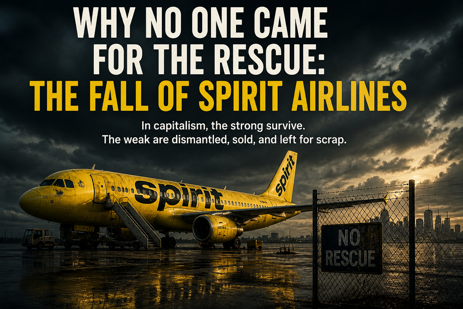 Why No One Came for the Rescue: The Fall of Spirit Airlines
