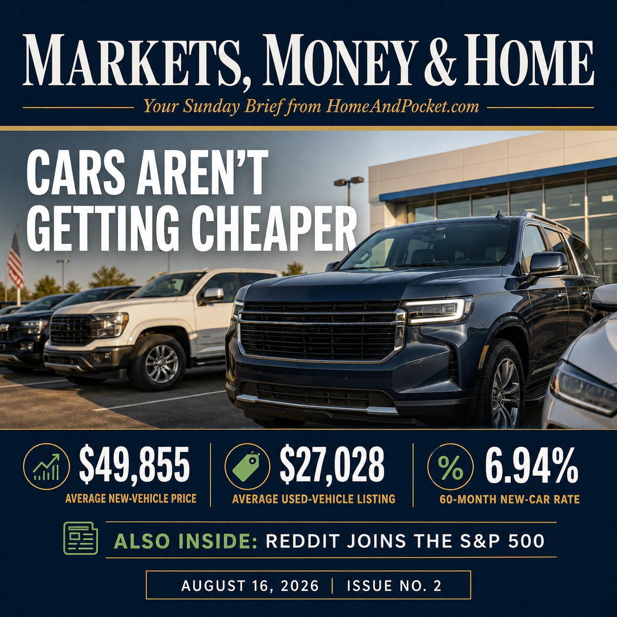 Markets, Money & Home: Your Sunday Brief from HomeAndPocket.com