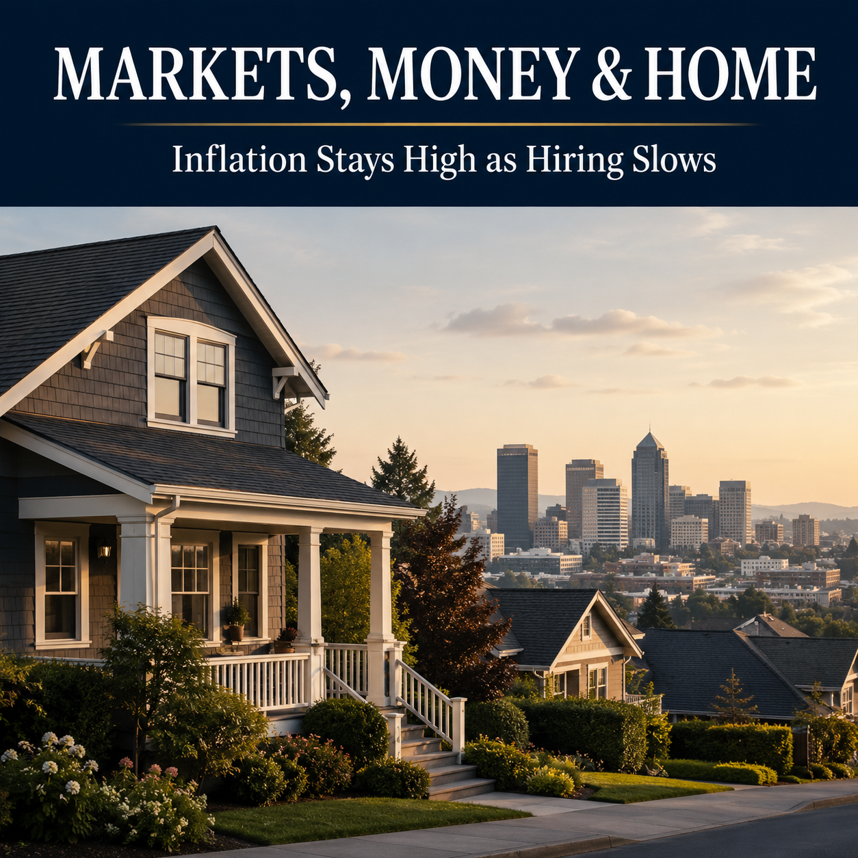 Markets, Money & Home: Inflation Remains High as Hiring Slows